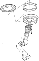 E4SZ9600C - Engine: Air Cleaner Assembly for Ford Image
