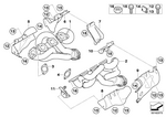 11627838400 - Engine: Exhaust Manifold for BMW Image