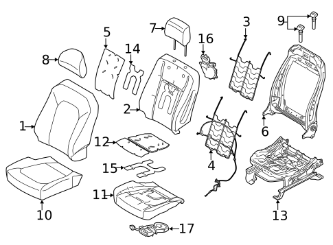 Heated Seats for 2015 Ford F-150 #1