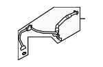 32416796370 - Steering: Lower Return Hose for BMW Image