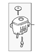 32416776242 - Steering: Reservoir Assembly for BMW Image