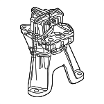 50820T56A11 - Engine: Engine Mount for Honda Image