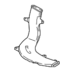 64227398047 - Body: Floor Duct for BMW: X3, X4 Image