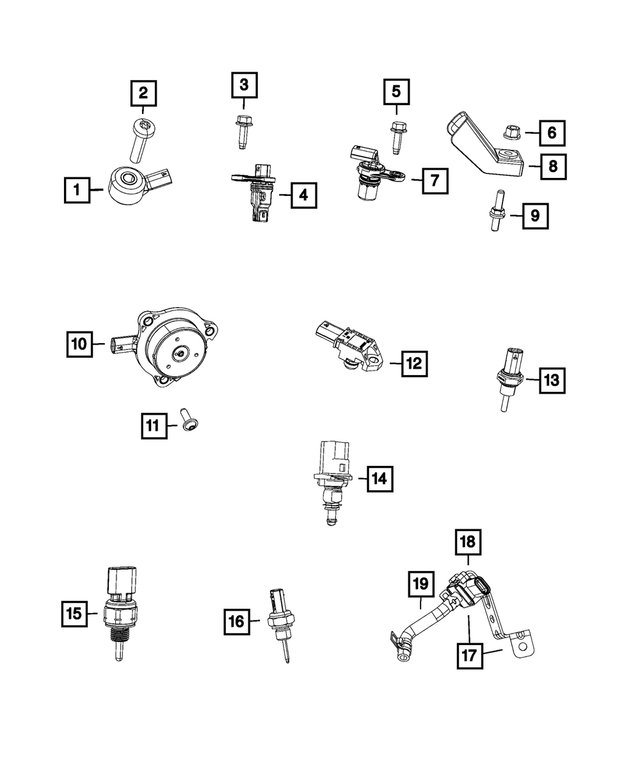 6104157AA - Electrical: Screw for Mopar Image