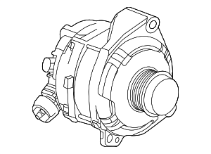 13552651 - : Alternator for Chevrolet: Corvette Image