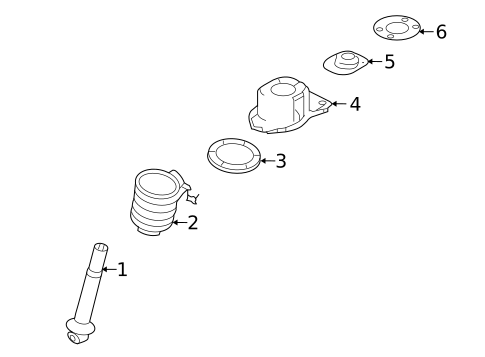 Shocks & Struts for 2005 Ford Freestyle #0