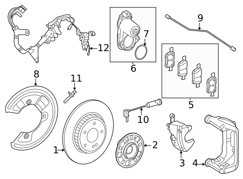 Body Actuators & Motors for 2023 Mercedes-Benz EQE AMG #0