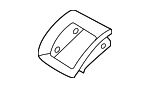 52207479142 - Body: Folding Seat Latch Release Handle Bezel for BMW Image