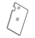 52209479563 - Body: Back Panel Trim for BMW: 430i Gran Coupe, 430i xDrive Gran Coupe, i4, M440i Gran Coupe, M440i xDrive Gran Coupe Image