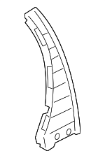 9718682391E0 - Body: Lower Pillar Trim for Porsche: Panamera Image