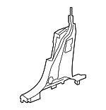 2017-2023 Porsche Panamera - Upper Center Pillar Trim