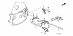 24220PL3020 - Transmission - Manual: FORK, GEARSHIFT (1-2) for Honda Image