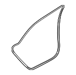 11A837701A - Body: Door Seal for Audi Image