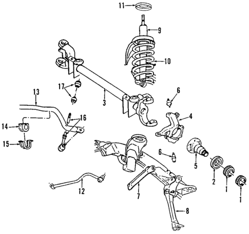Suspension Components for 1998 Dodge Ram 1500 #5