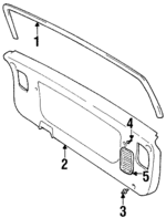 8462763G00 - Body: Window Trim for Suzuki Image