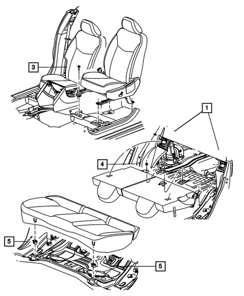 Adjusters, Covers and Shields for 2007 Chrysler Sebring #6