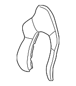 98652114101EAE - Body: Seat Back Cover for Porsche: Boxster Image