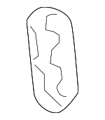 99652132302 - Body: Escutcheon for Porsche: 911, Boxster Image