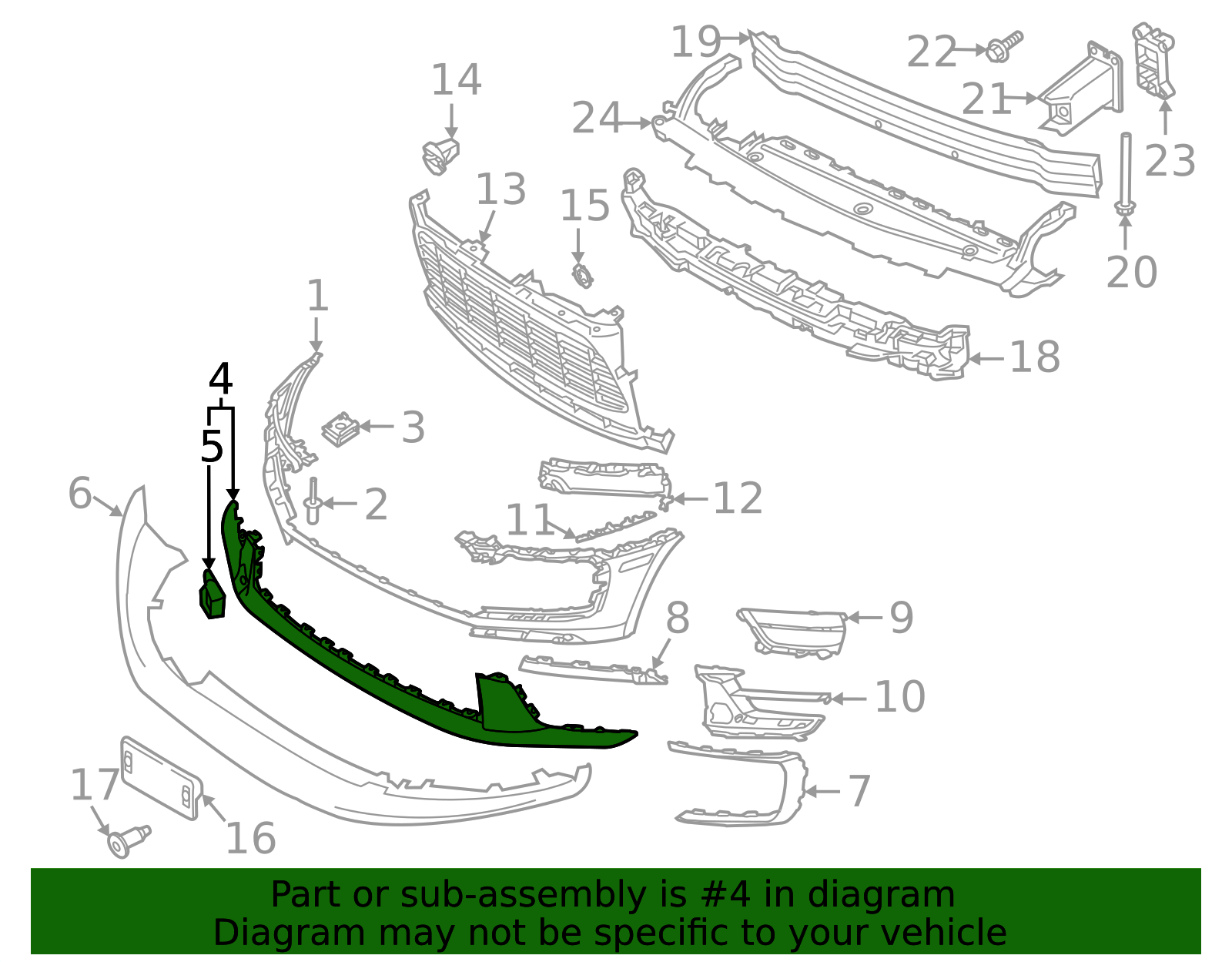 2022-2026 Porsche Macan Lower Trim 95B-827-555 | OEM Parts Online