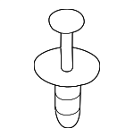 16136753087 - Body: Cowl Grille Clip for BMW: 320i, 320i xDrive, 328d, 328d xDrive, 328i, 328i GT xDrive, 328i xDrive, 330e, 330i, 330i GT xDrive, 330i xDrive, 335i, 335i GT xDrive, 335i xDrive, 340i, 340i GT xDrive, 340i xDrive, 428i, 428i Gran Coupe, 428i xDrive, 428i xDrive Gran Coupe, 430i, 430i Gran Coupe, 430i xDrive, 430i xDrive Gran Coupe, 435i, 435i Gran Coupe, 435i xDrive, 435i xDrive Gran Coupe, 440i, 440i Gran Coupe, 440i xDrive, 440i xDrive Gran Coupe, ActiveHybrid 3, M3, M4 Image