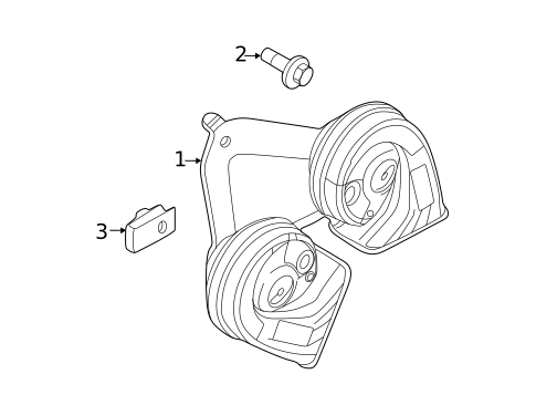 Horn for 2012 Ford Explorer #0