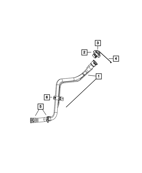 Fuel Tank Filler Tube for 2009 Chrysler Sebring #0