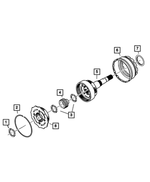 4799459 - Automatic Transmission Multi-Speed: Needle Roller Thrust Bearing for Mopar Image