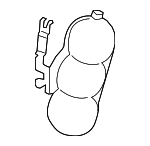 971145160C - Emission System: Vacuum Reservoir for Porsche: Panamera Image