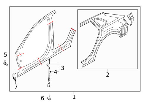 Aperture Panel for 2022 Audi Q3 #0
