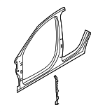 83A809839 - Body: Aperture Panel for Audi Image