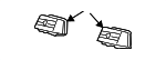 ZZ1B6493170 - Body: Dashboard Air Vent for Mazda Image