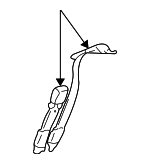 12384285 - Electrical: Buckle for Chevrolet: C1500, C2500, C3500, C3500HD, K1500 Pickup, K2500 Pickup, K3500 Pickup | GMC: C1500 Pickup, C2500 Pickup, C3500 Pickup, C3500HD, K1500 Pickup, K2500 Pickup, K3500 Pickup Image