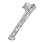 51520FL0209P - : Inner Windshield Pillar for Subaru Image