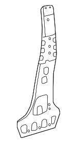 G65309DLMA - Body: Inner Center Pillar for Nissan: Maxima Image image