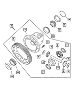 4856348AB - NVG Manual Transaxle 5 Speed: Transaxle Differential for Mopar Image