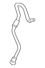 11665A09C59 - Body: Vacuum Hose for BMW: 330i, 330i xDrive, 430i, 430i Gran Coupe, 430i xDrive, 430i xDrive Gran Coupe, 530i, 530i xDrive, 540i, 540i xDrive, M340i, M340i xDrive, M440i, M440i Gran Coupe, M440i xDrive, M440i xDrive Gran Coupe Image