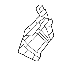 6TY561ZLAB - Body: Air Vent for Jeep: Grand Wagoneer, Grand Wagoneer L, Wagoneer, Wagoneer L Image