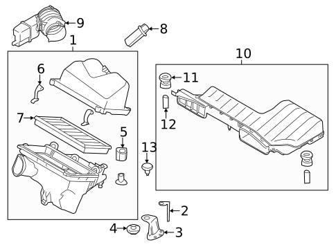 Air Intake for 2012 Nissan Murano #0