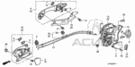 90141SDA000 - Body/Air Conditioning: SCREW, TAPPING (5X12) for Acura: ILX, NSX, RDX, RL, RLX, TL, TSX Image