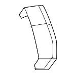 41009626141 - Body: Support Plate for BMW: 430i Gran Coupe, 430i xDrive Gran Coupe, i4, M440i Gran Coupe, M440i xDrive Gran Coupe Image