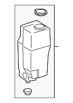 8531504100 - Body: Washer Reservoir for Toyota: Tacoma Image