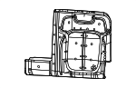 68458607AC - Body: Seat Back Pad for Jeep: Grand Cherokee L Image