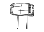 6XS211X7AE - Body: Headrest, Center for Jeep: Grand Cherokee L Image