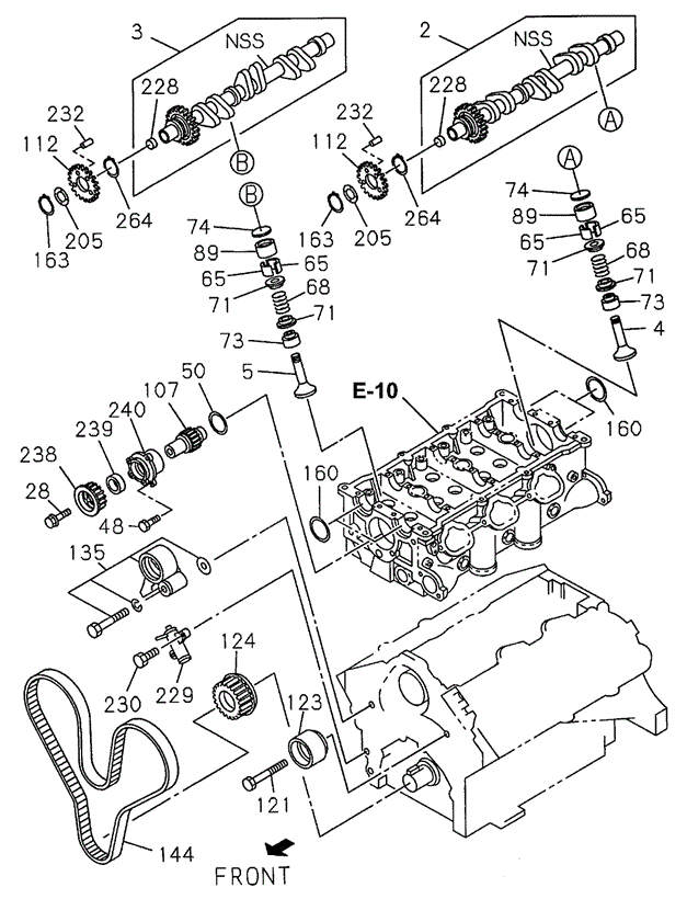 Camshaft - Valve for 2000 Honda Passport #0
