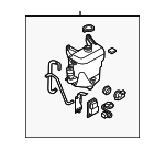 FE0167480B - Body: Reservoir Assembly for Mazda: RX-8 Image