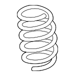 971511115504 - Suspension: Coil Spring for Porsche: Panamera Image