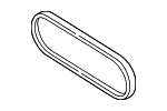 4918177E00 - Cooling System: Power Steering Belt for Suzuki Image