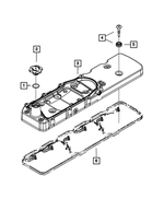 68005453AA - 6.7L Turbo Diesel; Engine: Cylinder Head Cover Isolator, Mounting for Mopar Image