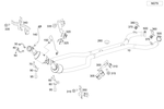 9905510 - Exhaust System: Screw for Mercedes-Benz Image