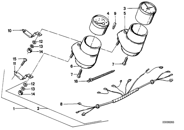 62211244281 - : Holder - Links for BMW-Motorrad Image